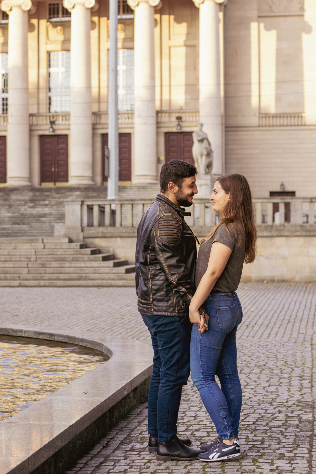 sesja dla par Teatr Wielki Poznań